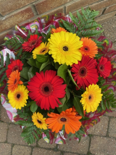 Gerbera Handtied Bouquet