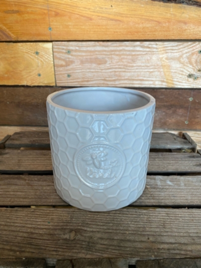 Grey BeeKind Pot