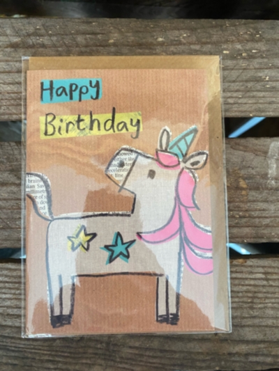 Happy Birthday Unicorn Card