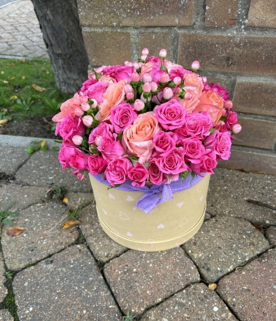 Pink Mothers Day Hat Box