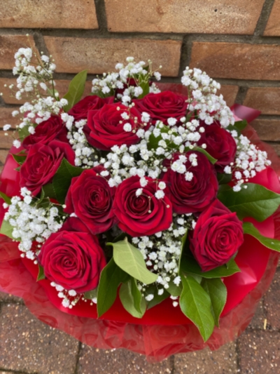 Valentines 50 Red Roses