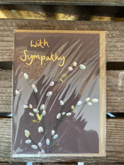 With Sympathy Card