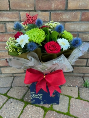 Boxed Christmas Bouquet