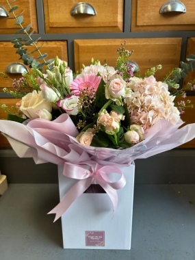 Pastal Hydrangea Bouquet