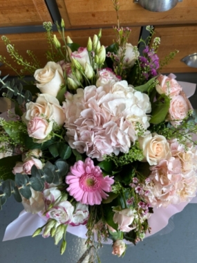 Pastal Hydrangea Bouquet