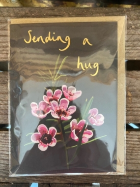 Sending a hug Card